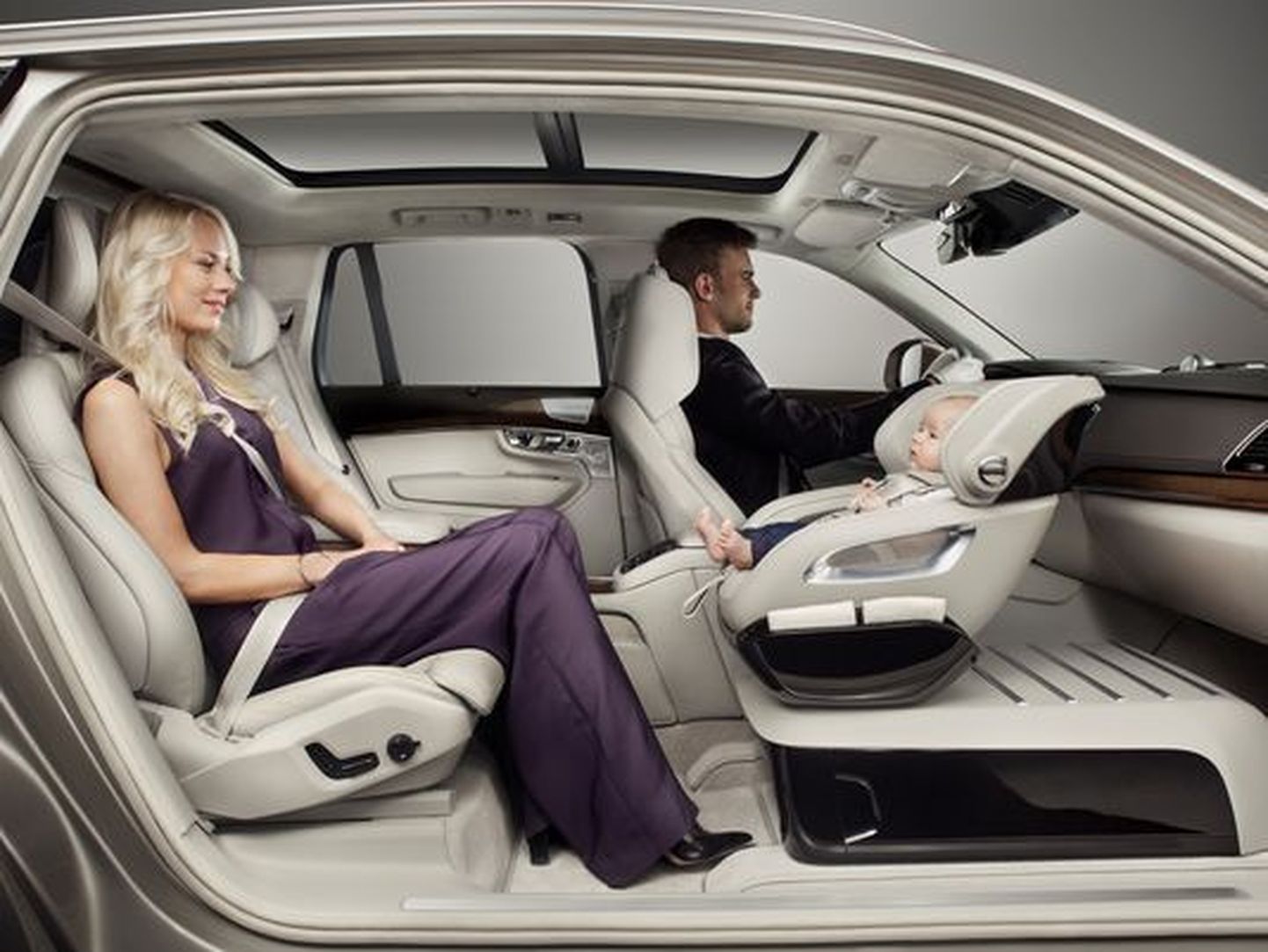 Volvo uus lahendus turvahälli paigutamiseks