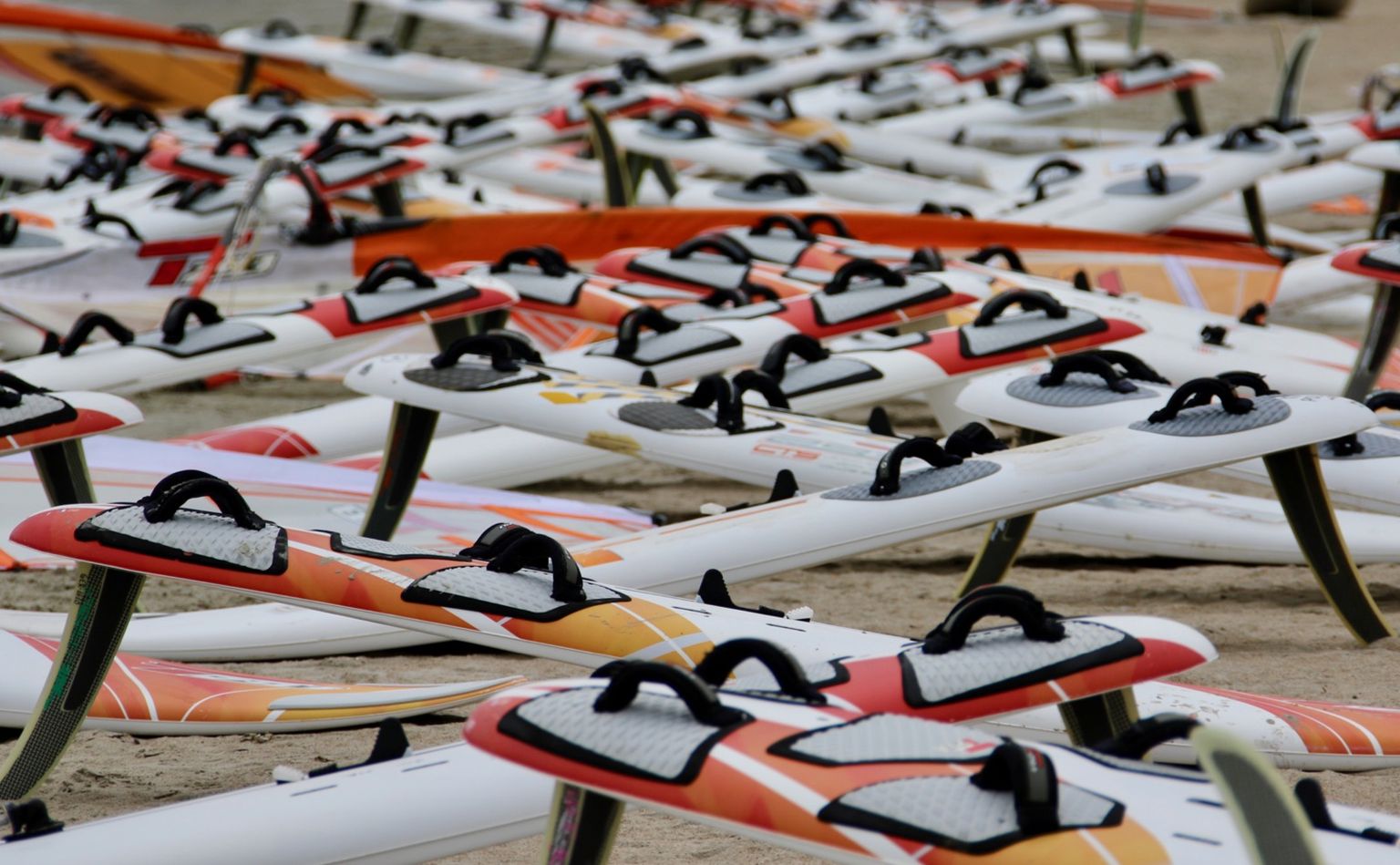 Techno 293 klassi purjelauad Pirita Surfiklubis