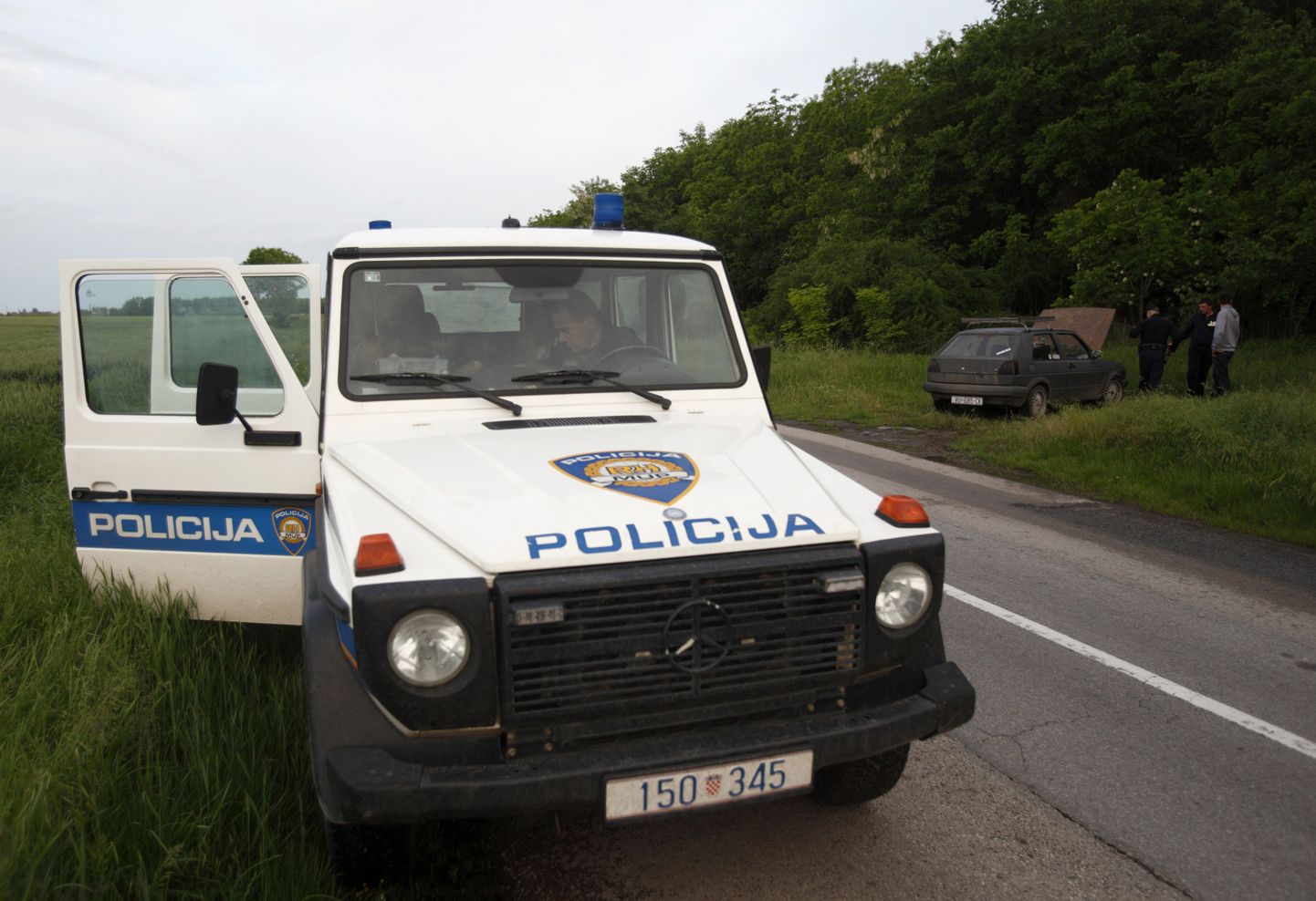Horvaatia piiripolitsei.