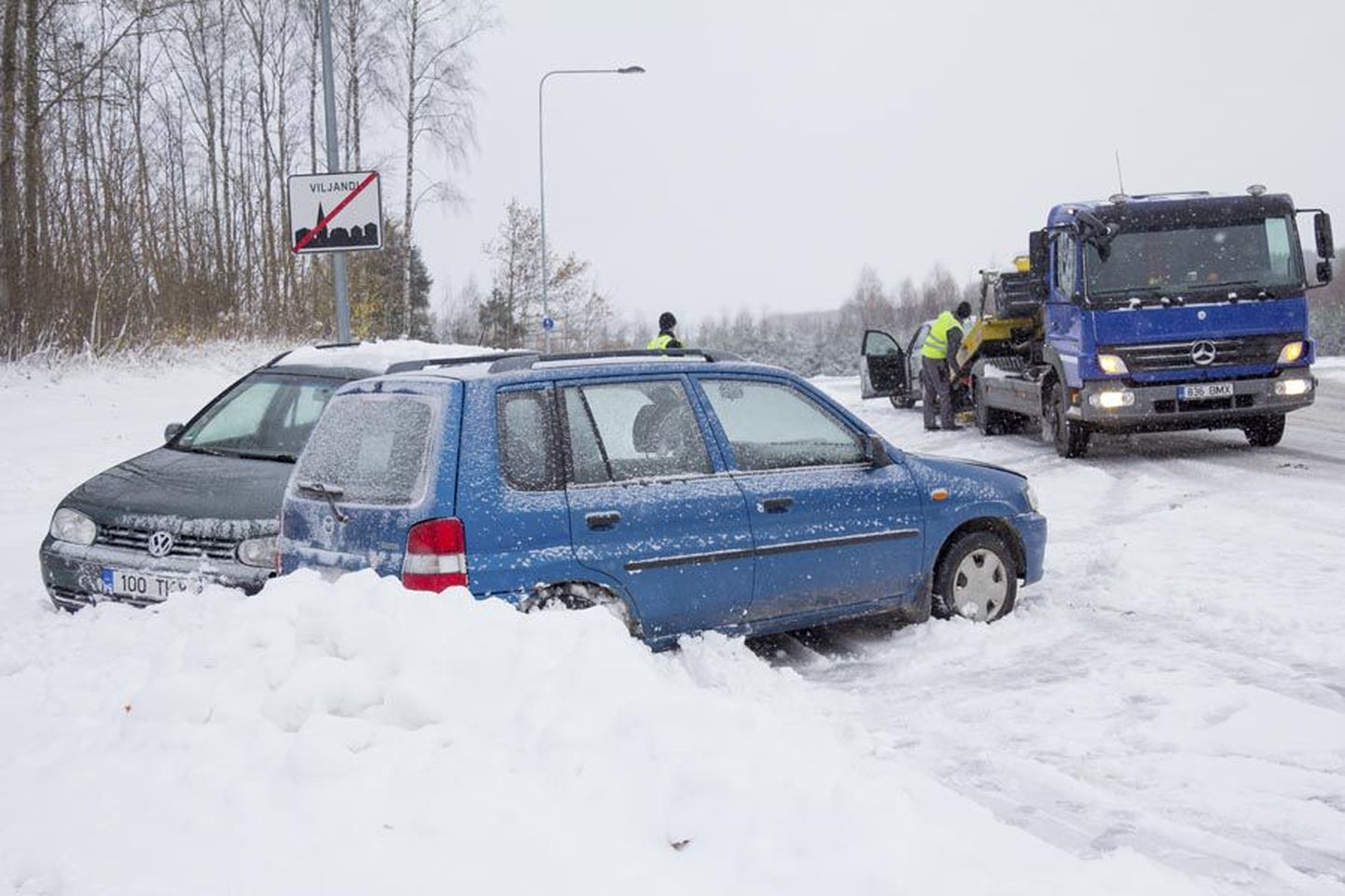 See avarii juhtus 2. novembril Viljandi piiril. Eesti liikluskindlustusfondil läks Viljandimaal mullu kirja kokku 471 avariid.