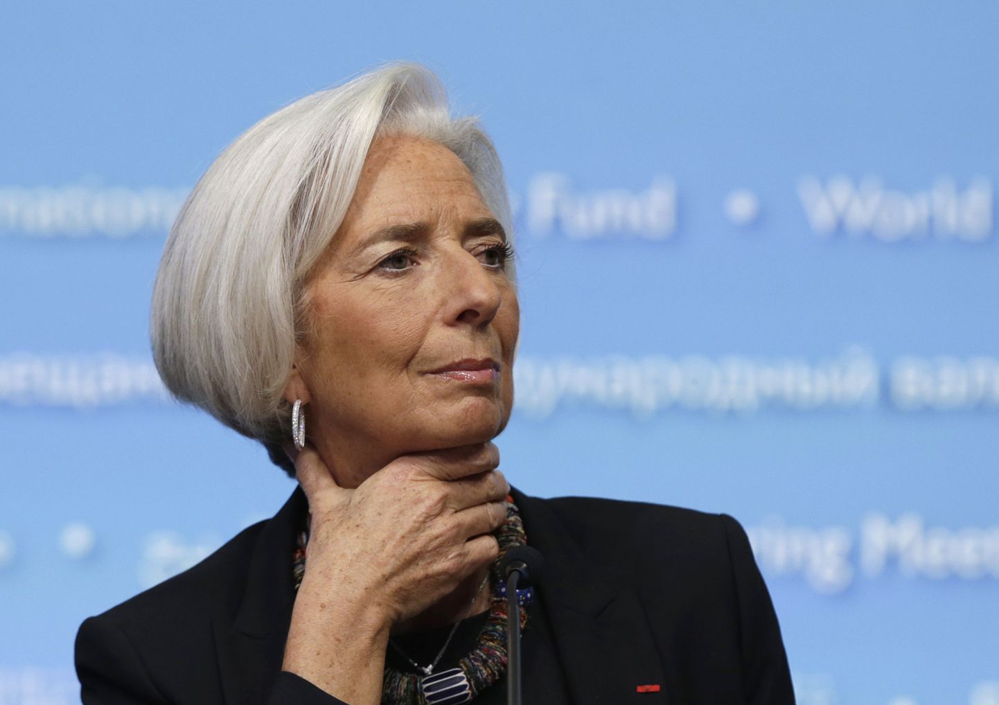 Rahvusvahelise Valuutafondi (IMF) president Christine Lagarde.