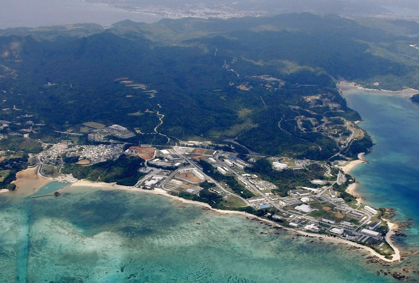 USA mereväebaas Camp Schwab Okinawal.