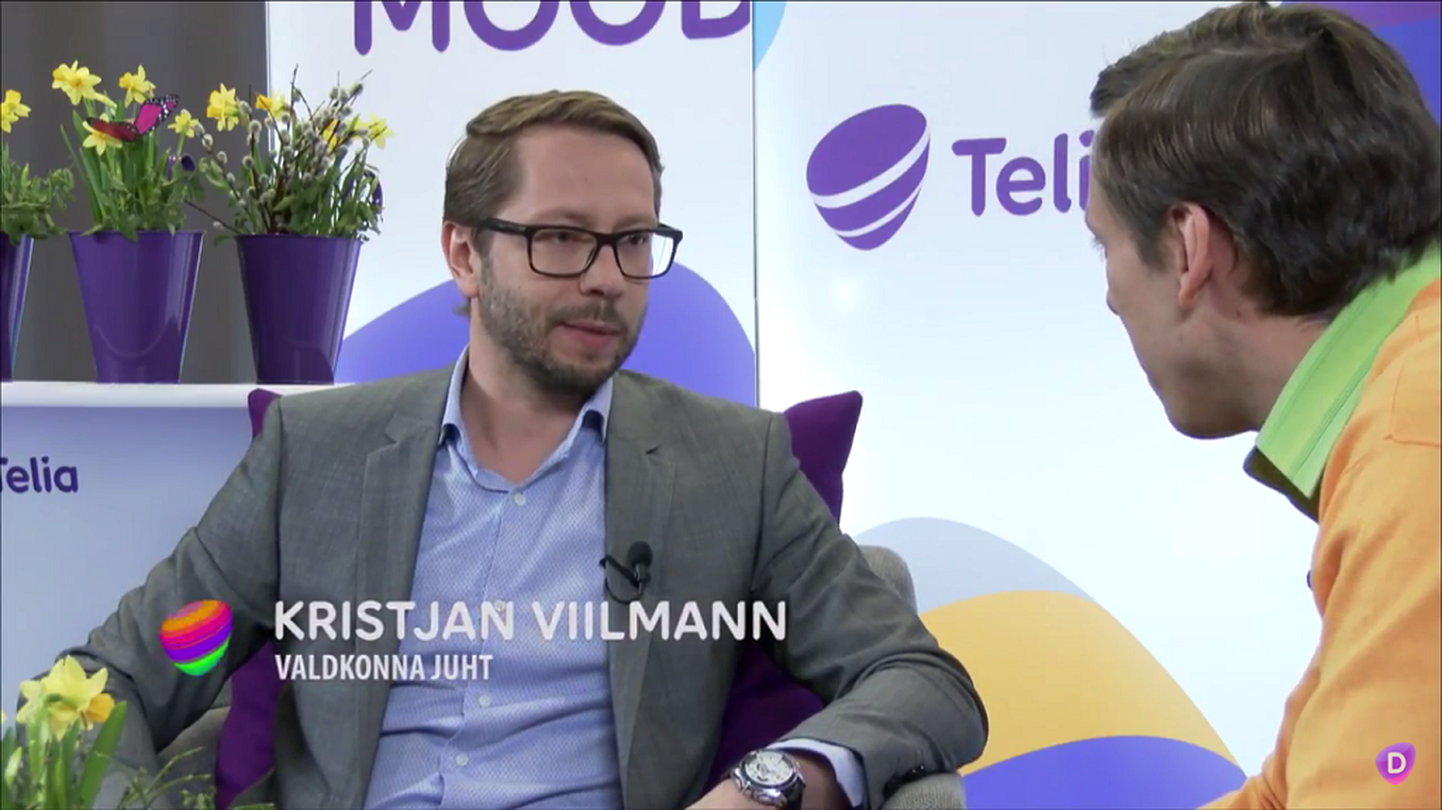 Telia Eesti internetilahenduste valdkonnajuht Kristjan Viilmann kõneles webinaril Mobiilse elu võimalustest äriklientidele.