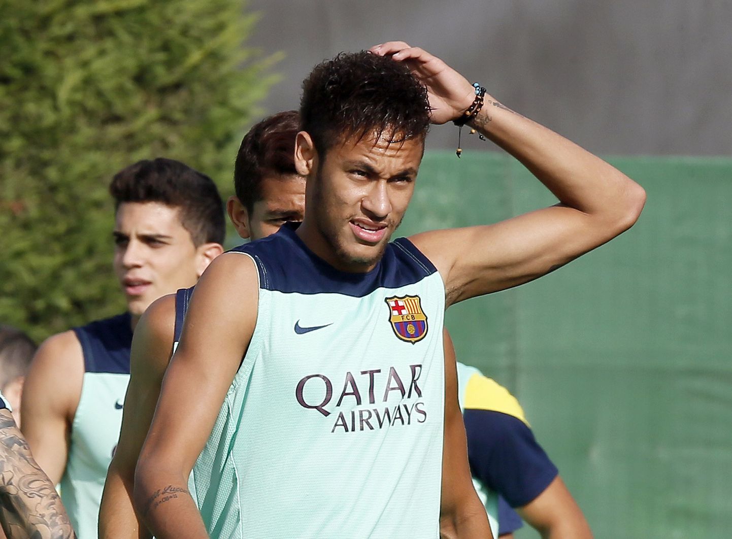 Neymar treeningul.