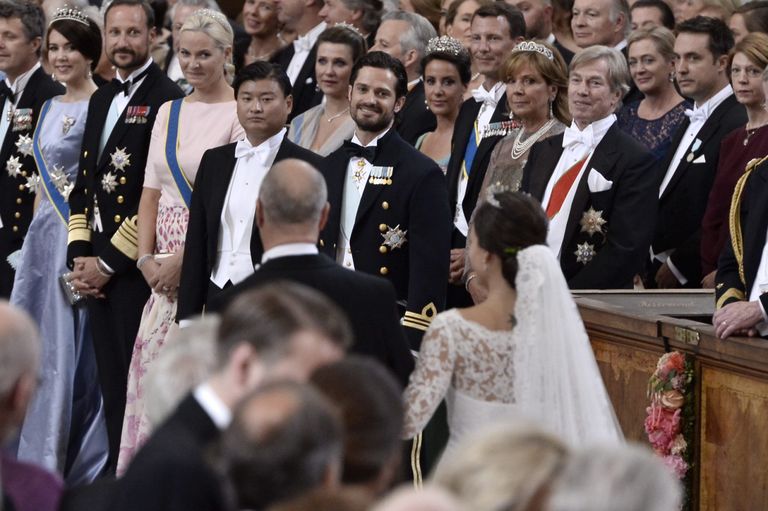 Rootsi printsi Carl Philipi pulmad (TT News Agency)