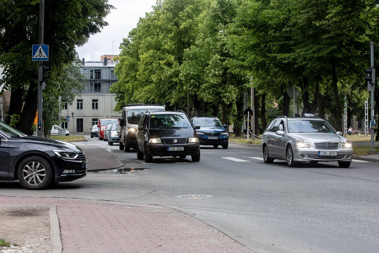 Põhja puiestee lõik Niine ja Soo tänava vahel muutub kahesuunaliseks.