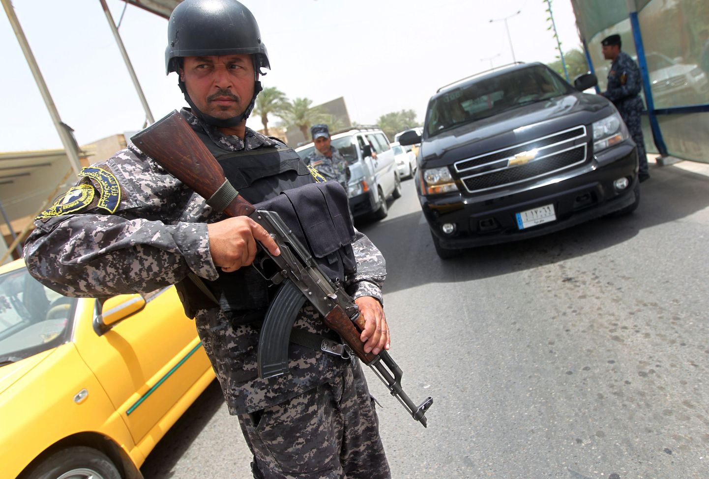 Iraagi politseinik