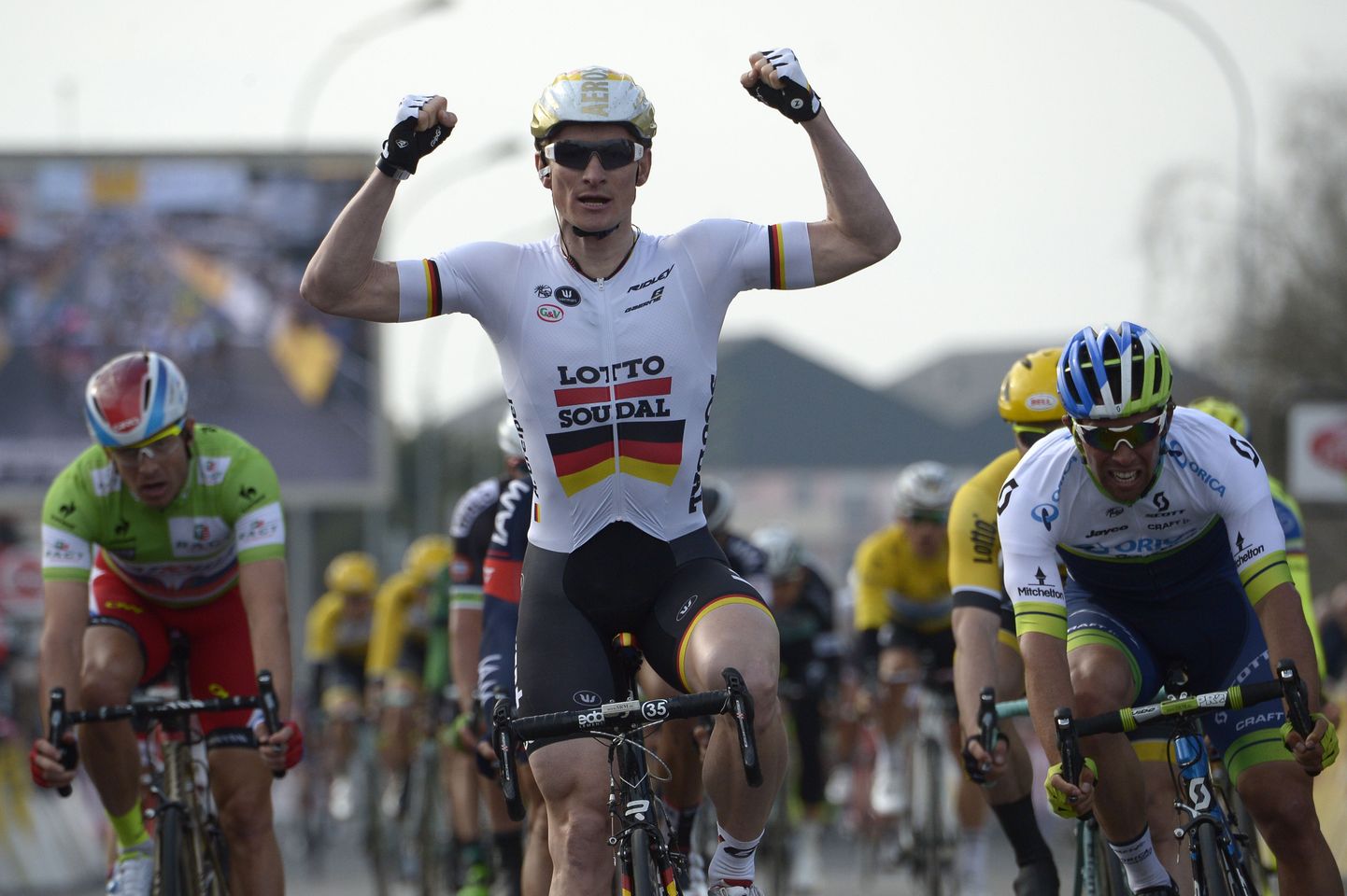 Andre Greipel võitis Pariis-Nice velotuuri teise etapi.