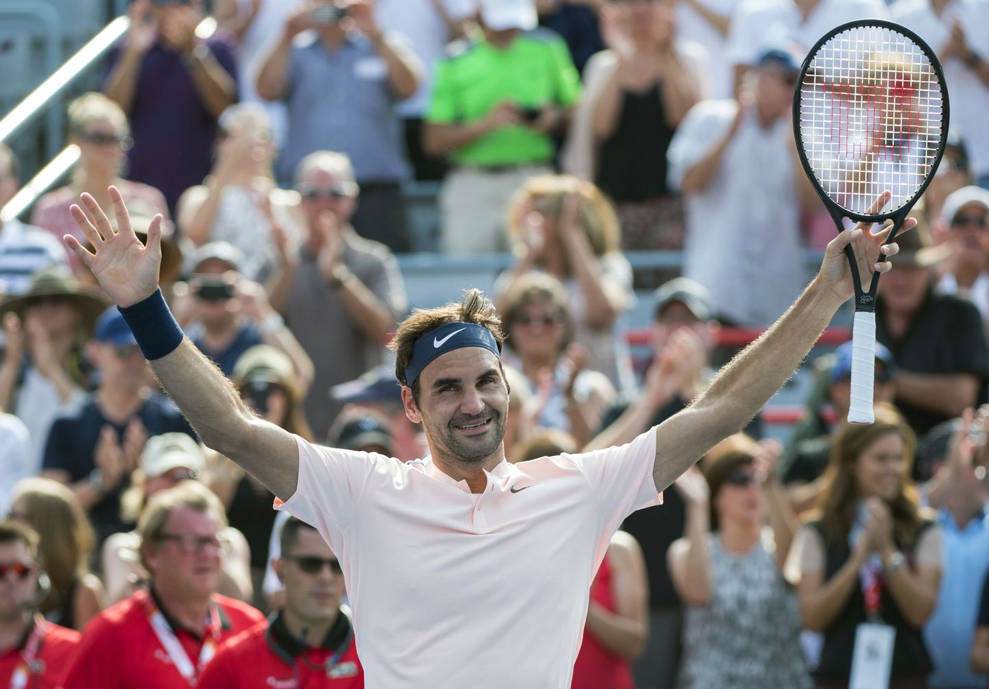 Roger Federer jõudis Montrealis juba poolfinaali.