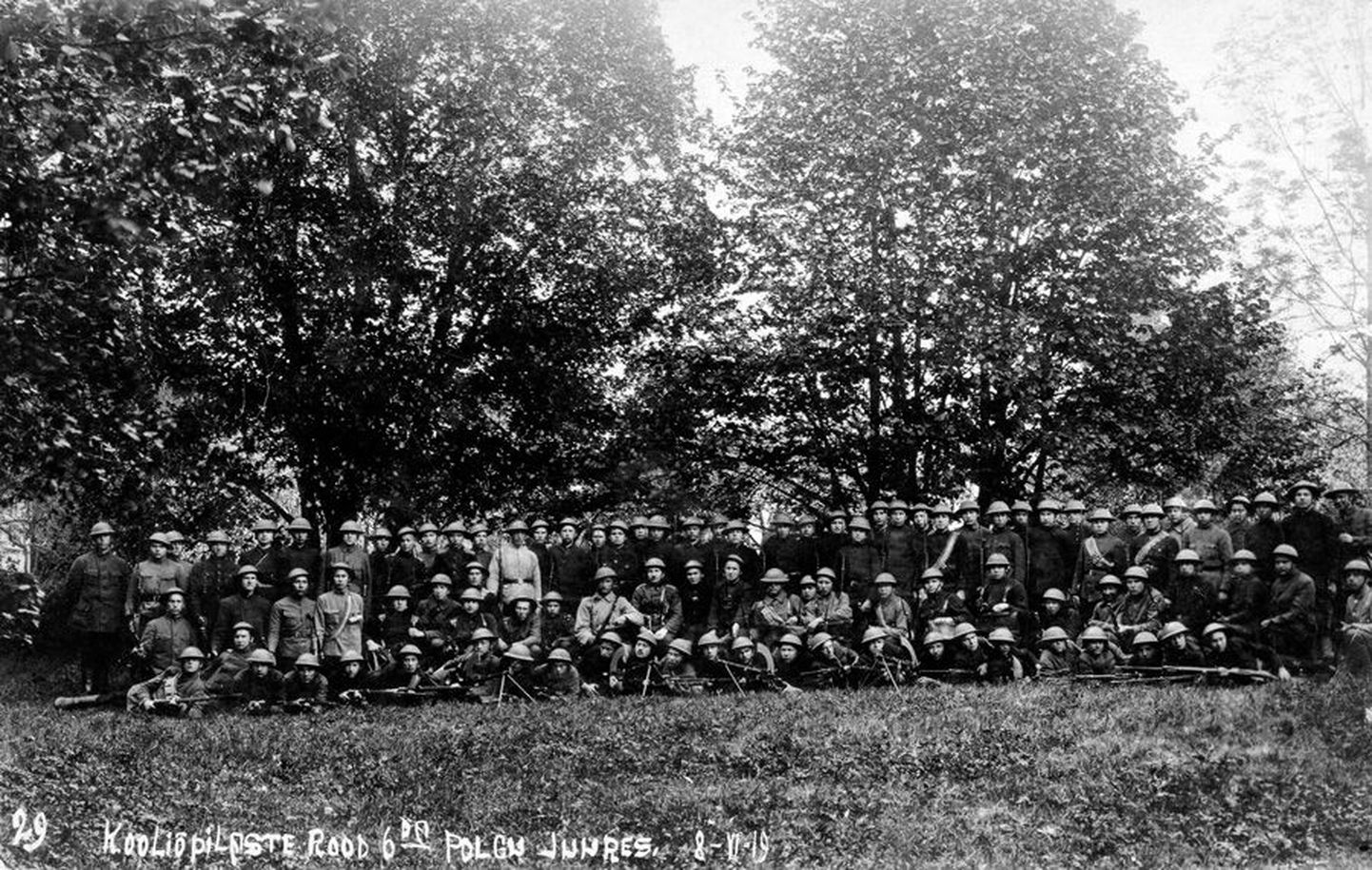 Viljandi Kooliõpilaste Pataljon Vabadussõjas 1918-1919. Viljandi maakonna koolipoisid olid esimeste hulgas, kes 1918. aasta lõpul isamaa eest Punaarmee vastu võitlusse läksid.