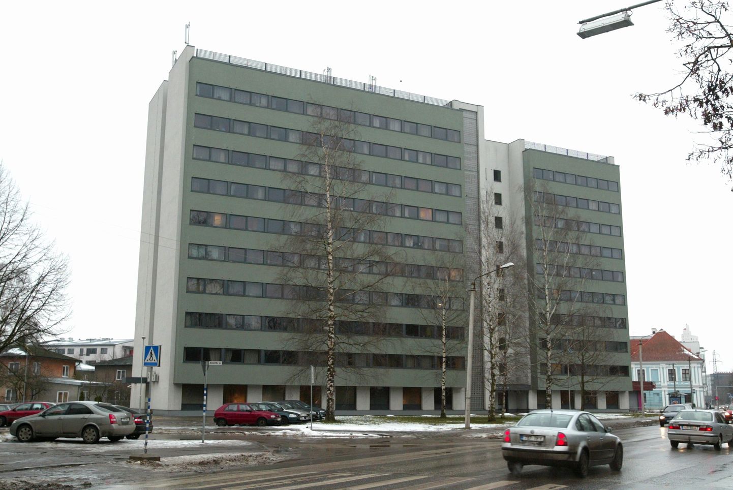 Narva mnt 25 asuv ühiselamu.