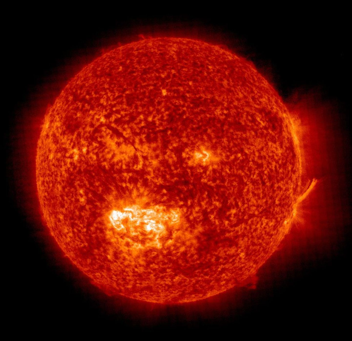 Päikeselt liigub Maa suunas laetud osakeste voog