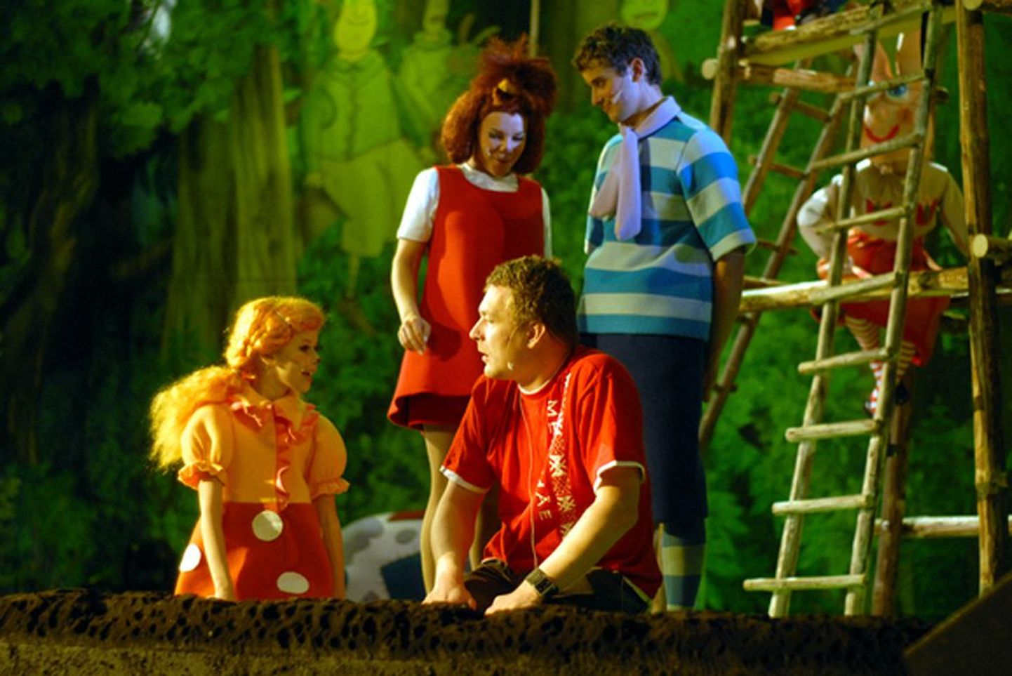 Vanemuise teatri lastemuusikal "Detektiiv Lotte", milles mängib peaosa Gerli Padar.