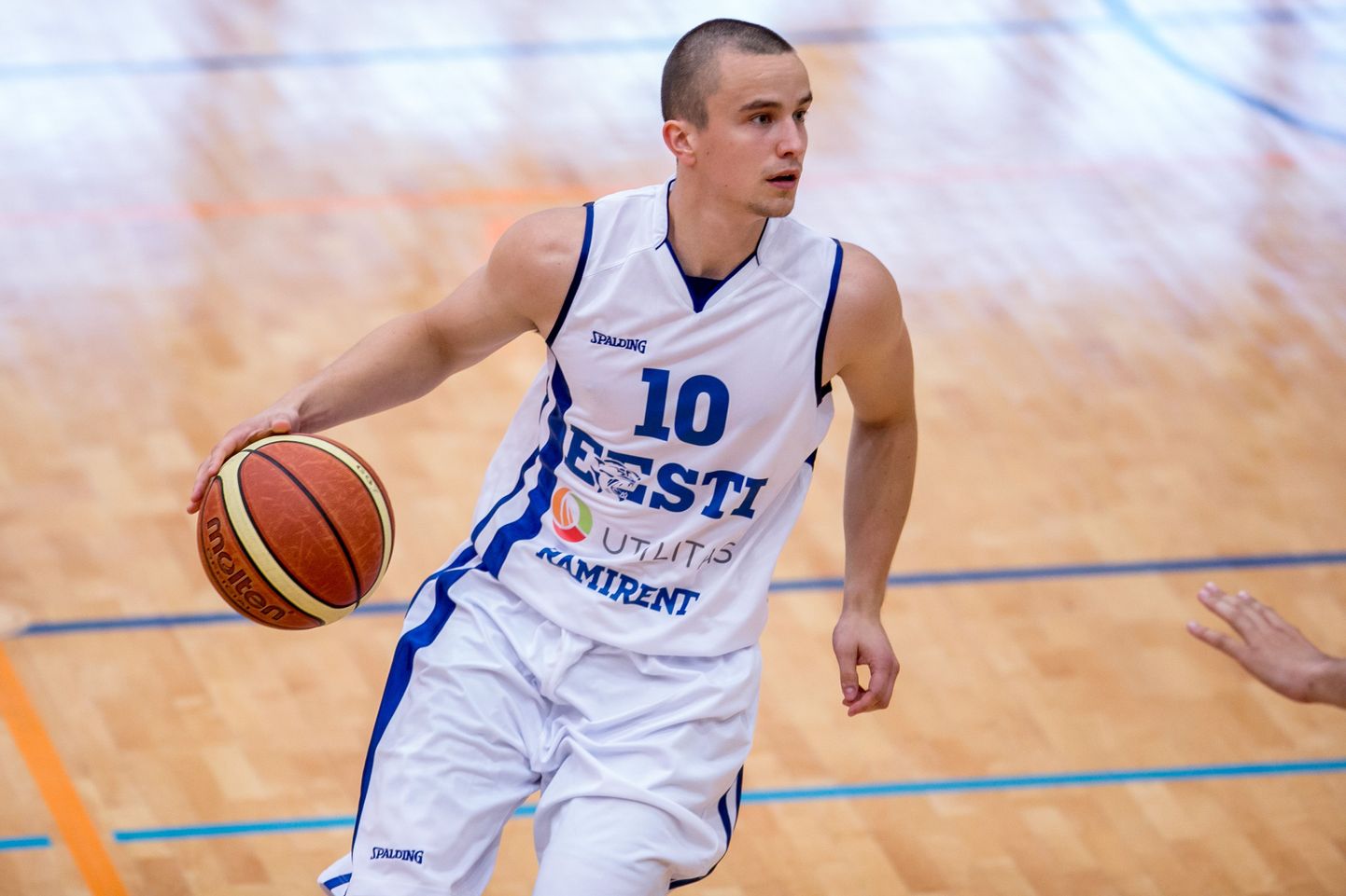 Eesti korvpallikoondis võõrustas Pärnu Spordihallis Lätit.