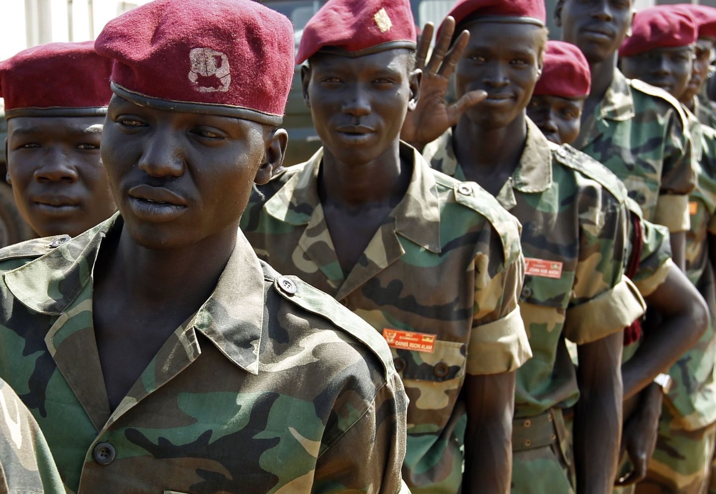 Sudaani rahvavabastusarmee (SPLA) sõdurid.