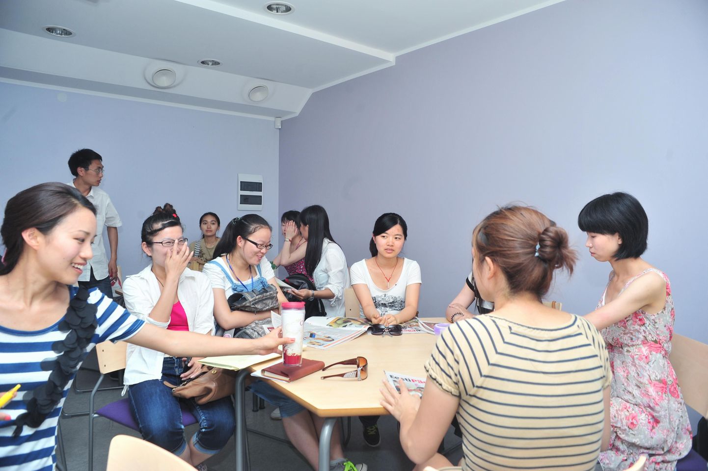 Hiina tudengeid Tartus