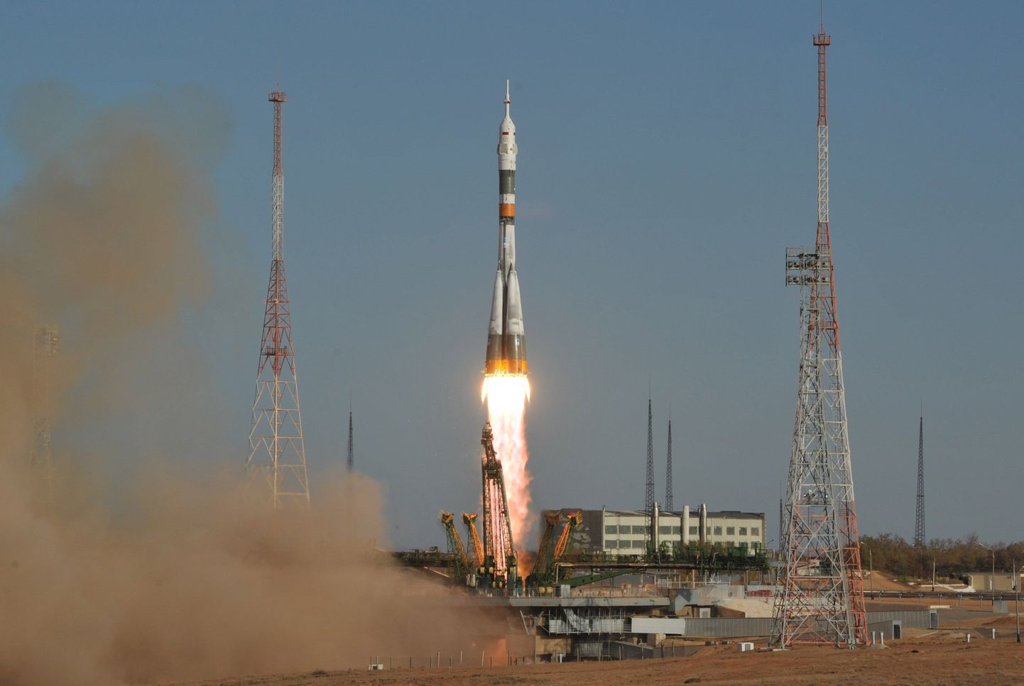 Sojuz TMA-06M kosmoselaeva start.