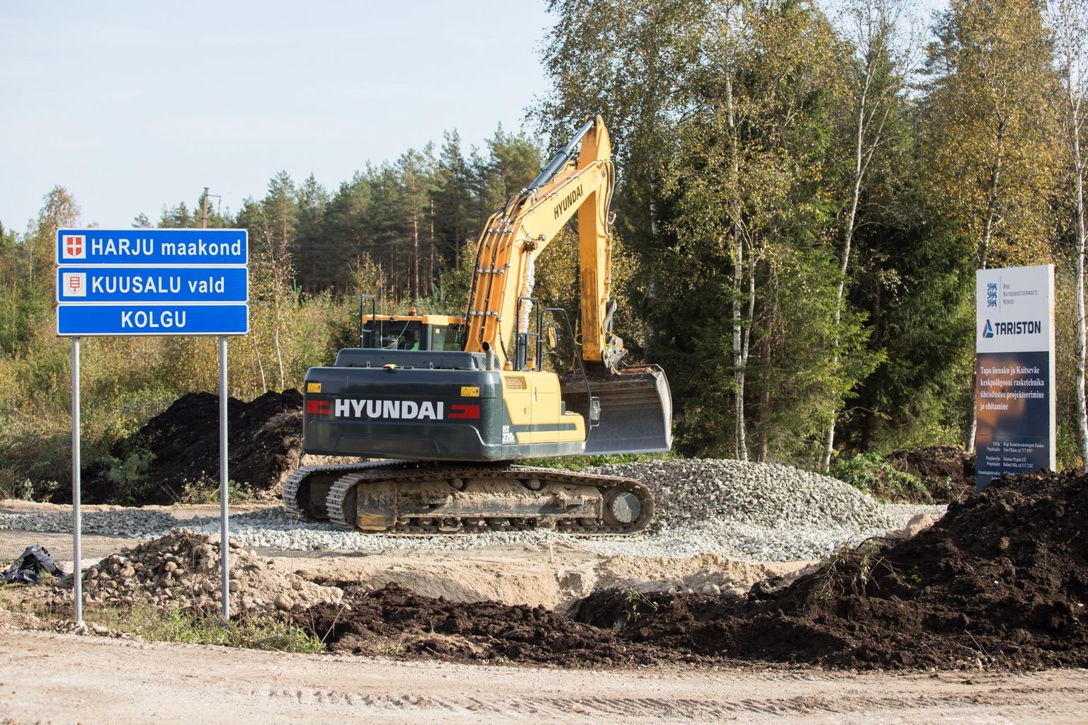 Tapal ehitatakse uus tee polügoonile, et rasketehnika ei peaks mööda linna liikuma.