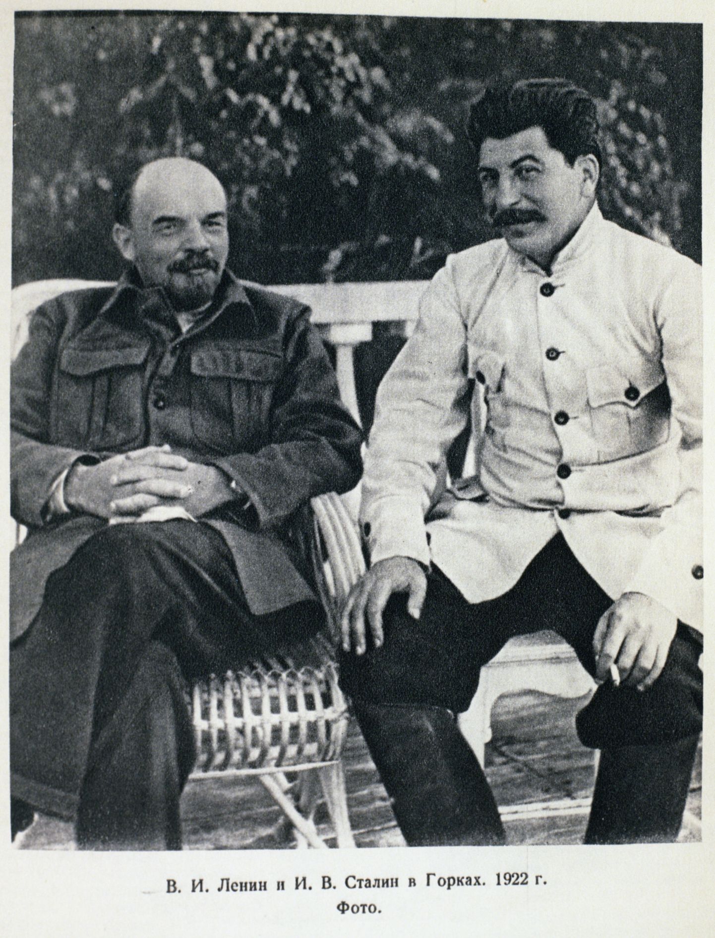 Vladimir Lenin ja Jossif Stalin