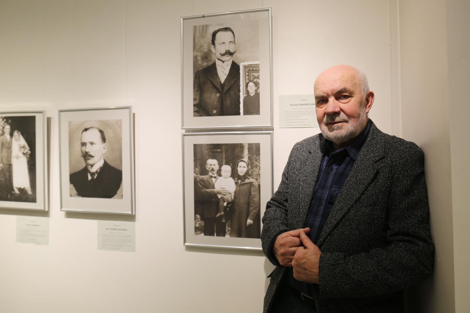 Võrumaa fotograafia ajalugu uuriv Ago Ruus tõi nüüd näitusele pildid Vastseliina aleviku asutajatest sadakond aastat tagasi.
