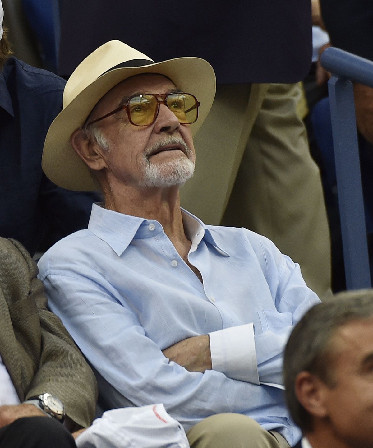 Konerijs bauda tenisa spēli, "U.S. Open" fināla spēli