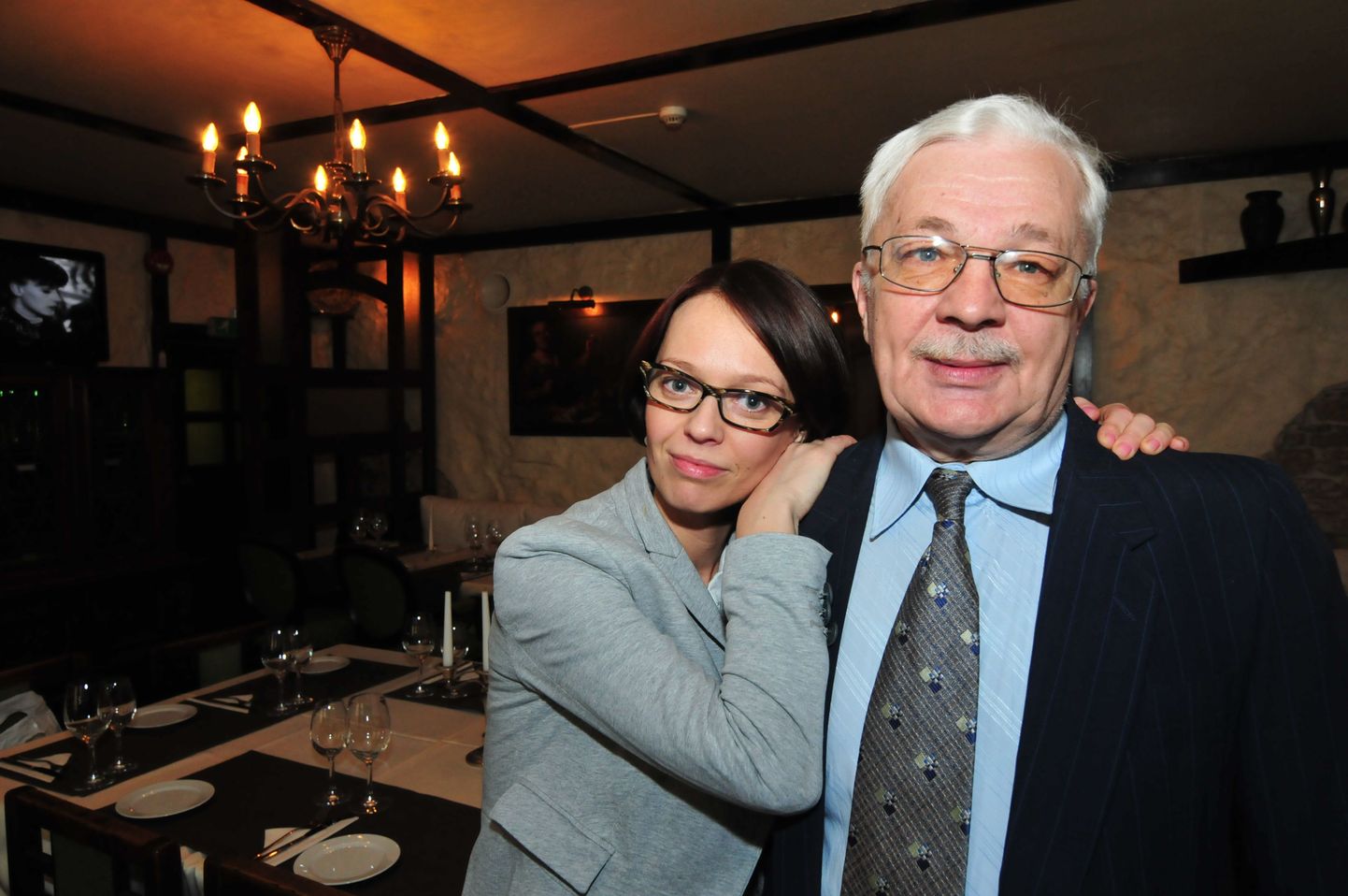 Владимир Пахомов и его дочь Ольга теперь редкие гости в ресторане, которым семья владела около тридцати лет.