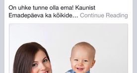 Vaata, mida postitasid kuulsused emadepäeval Instagrami ja Facebooki?