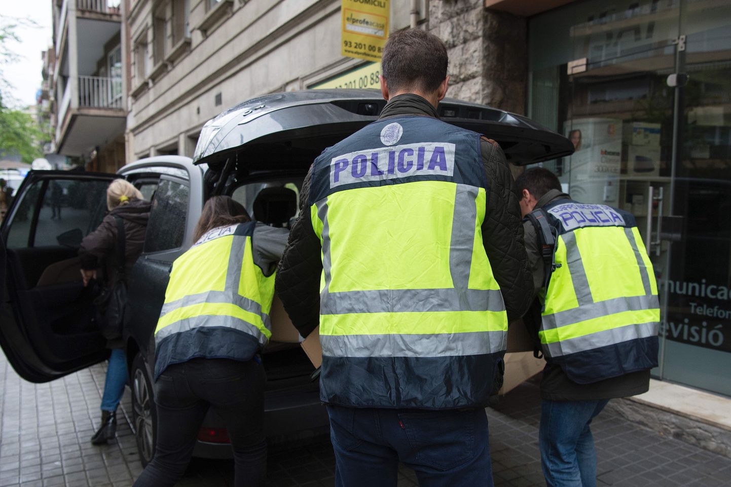 Испанская полиция. Иллюстративное фото.