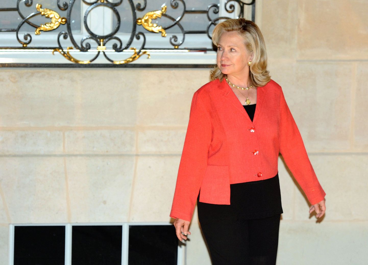 USA riigisekretär Hillary Clinton eile Pariisi konverentsil.