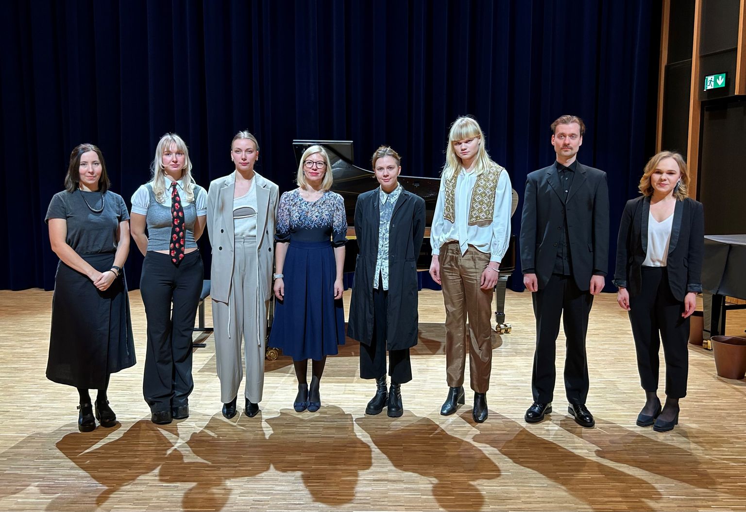 Kõik Wiiralti stipendiaadid ning Lemba stipendiaat Aurora Ruus