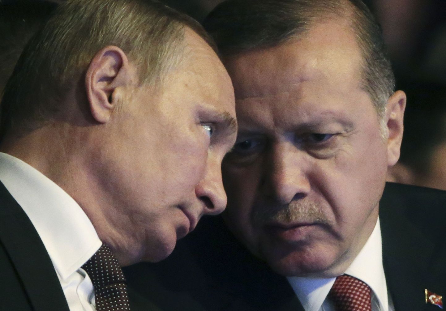 Venemaa president Vladimir Putin Türgi presidendi Recep Tayyip Erdoğaniga.