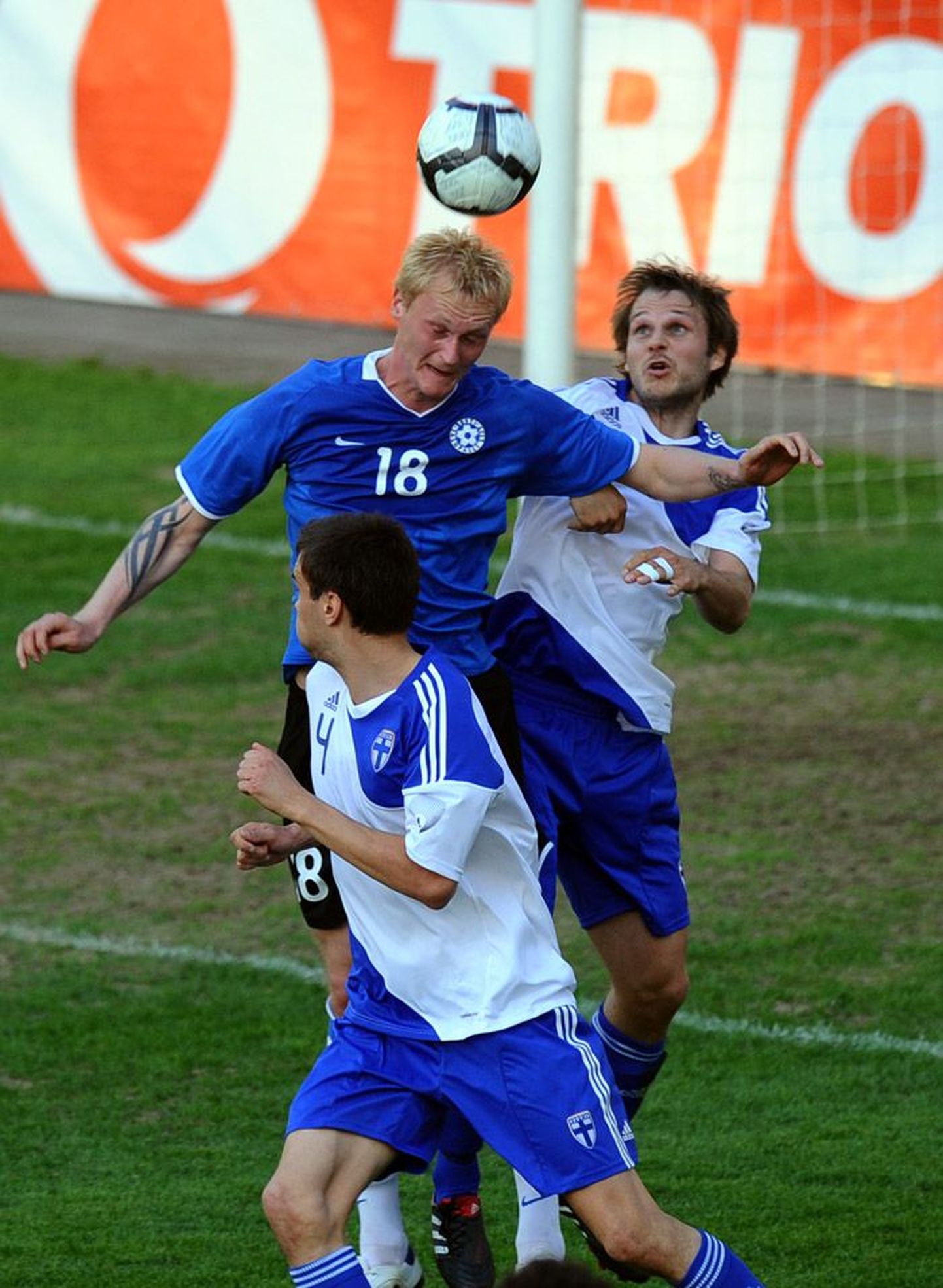 Sander Post lõi Eesti koondise eest oma  esimese värava.