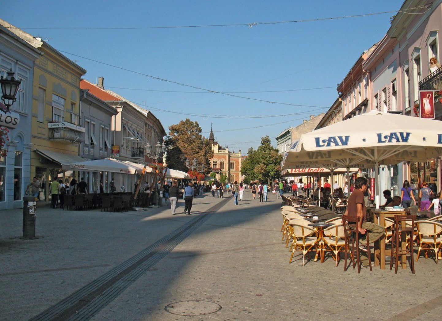 Если вы попали в Нови-Сад и желаете расслабиться и спокойно отдохнуть, улица Змай Йована — идеальное место.