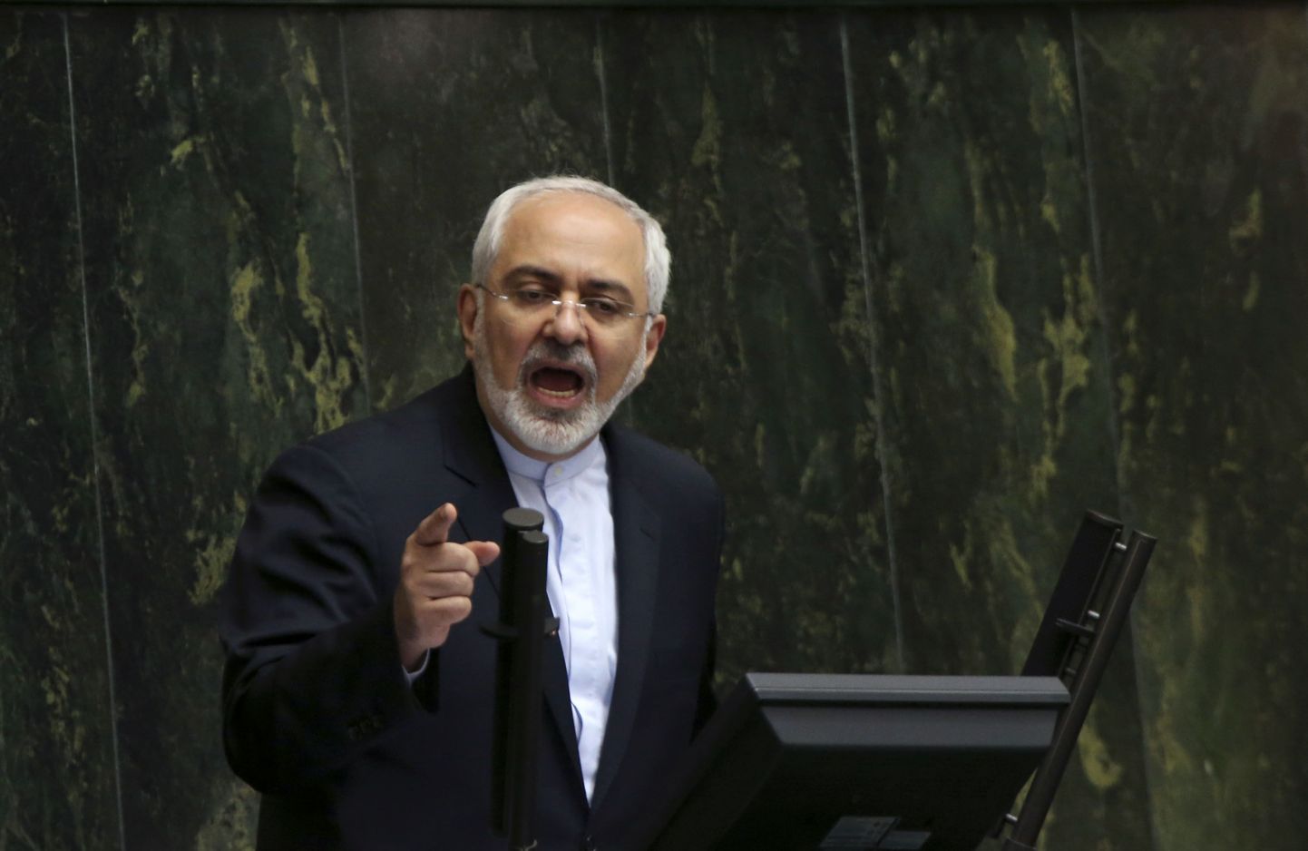 Iraani välisminister Mohammad Javad Zarif.