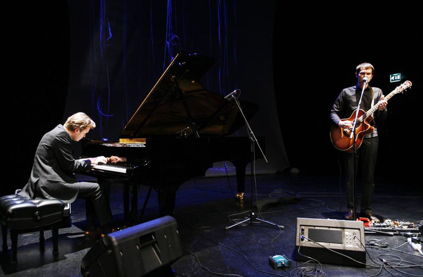 Pianist Kristjan Randalu ja Vaiko Eplik esinemas tänavusel Jazzkaarel.