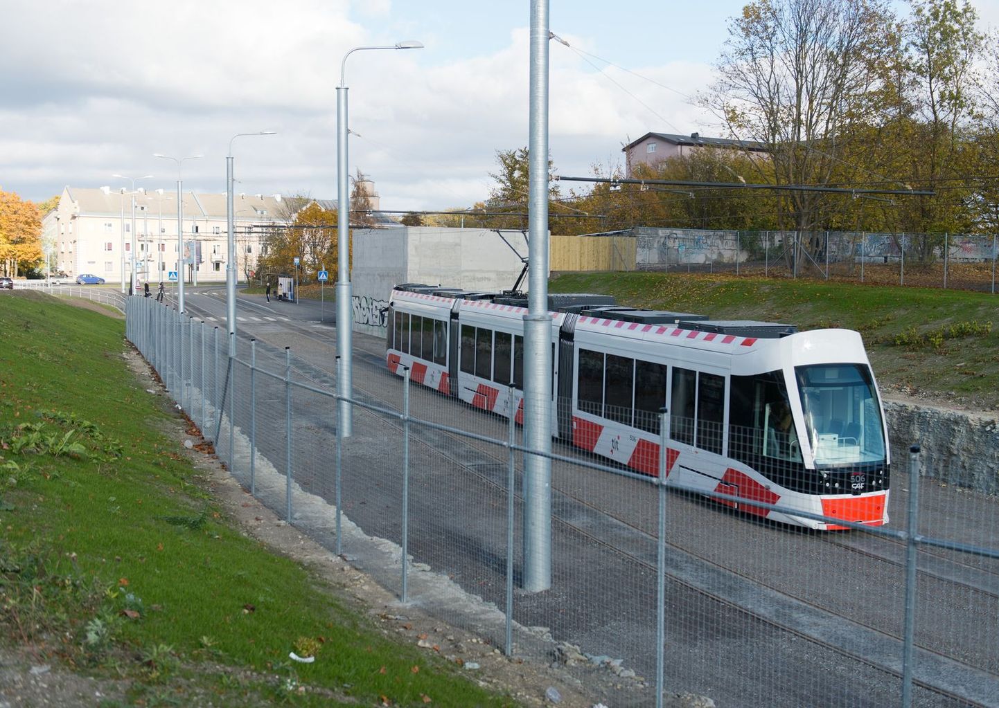 Талиннский трамвай.