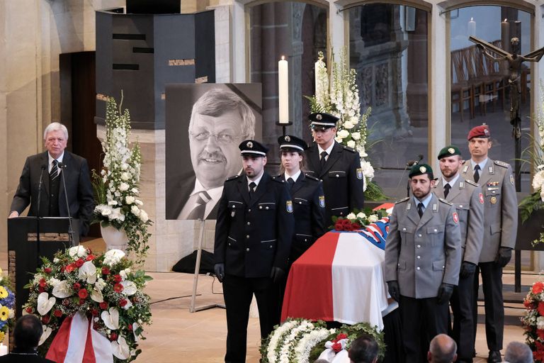 Kasseli omavalitsusjuhi Walter Lübcke matusetalitus läinud neljapäeval Kasseli Püha Martini kirikus.