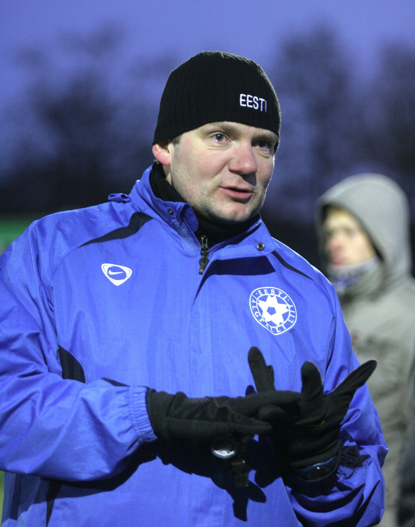 Eesti jalgpallikoondise treener Janno Kivisild.