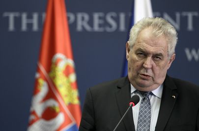 Tšehhi president Miloš Zeman Foto: Scanpix