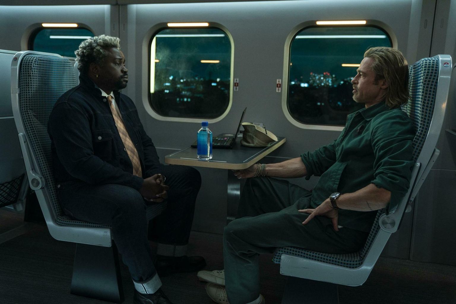 Kõrilõikajad Sidrun (Brian Tyree Henry) ja Lepatriinu (Brad Pitt).