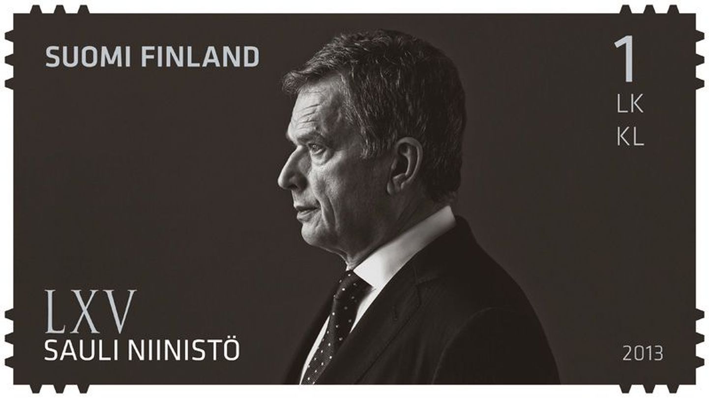 President Sauli Niinistö pildiga mark tuleb käibele selle nädala reedel.