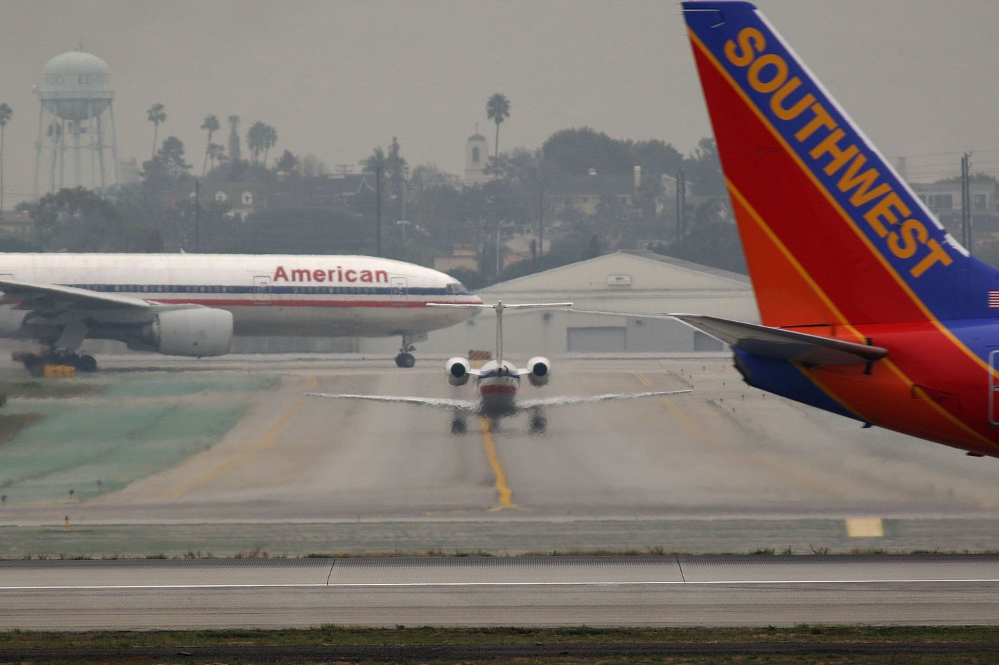 Firmade Southwest ja American Airlines lennukid