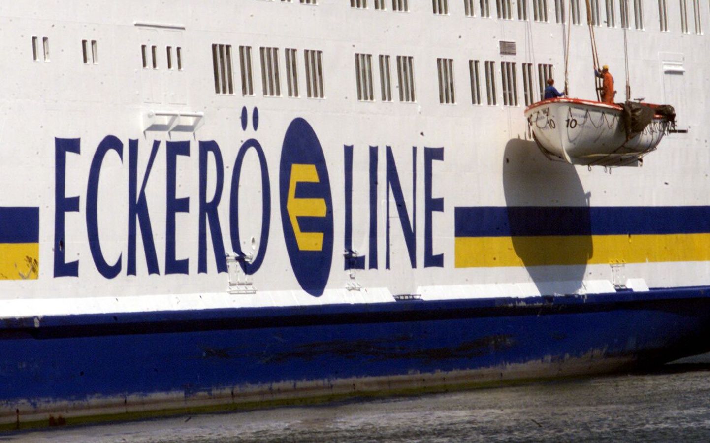 Eckerö Line`i uue laeva päästeõppusel said meeskonnaliikmed kannatada
