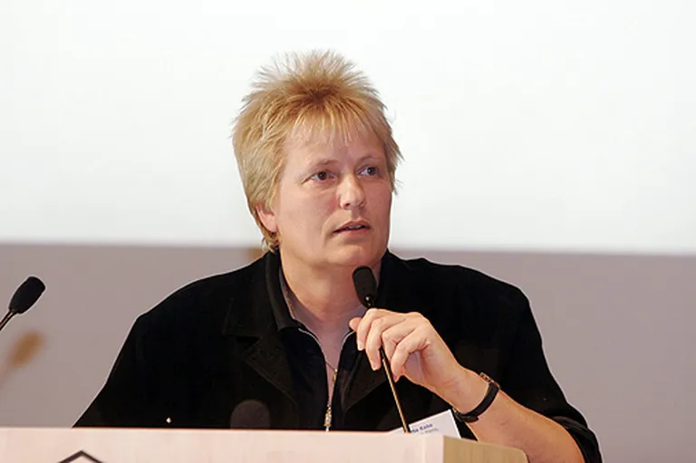 Немецкая журналистка Юта Рабе 