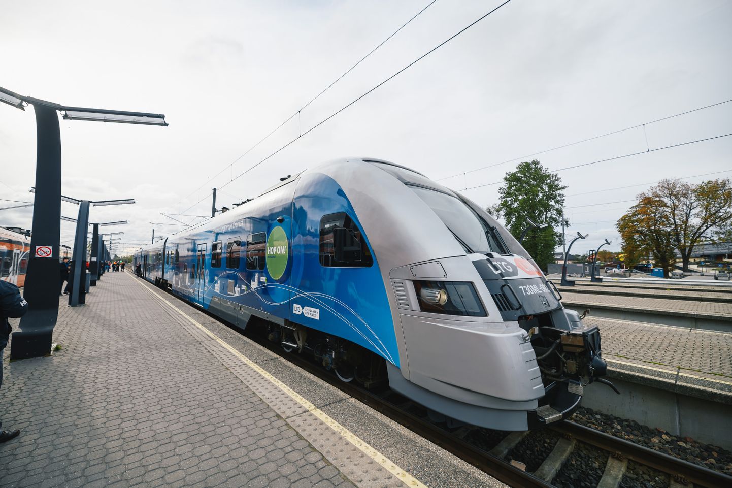 На этом поезде чиновники совершили поездку из Таллинна в Вильнюс
