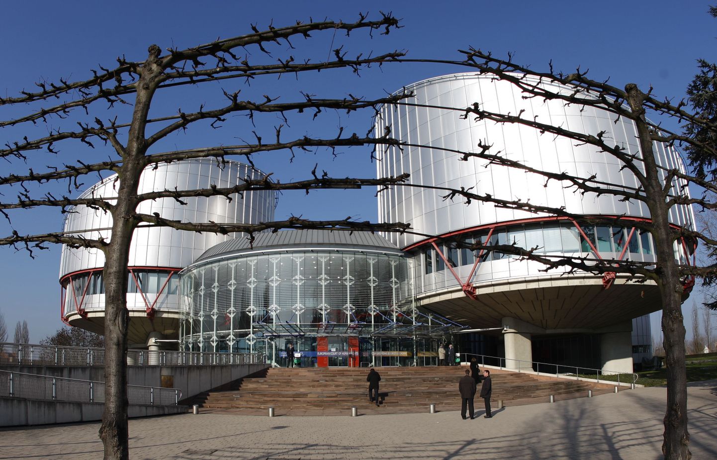 Euroopa Inimõiguste Kohtu hoone Strasbourgis.