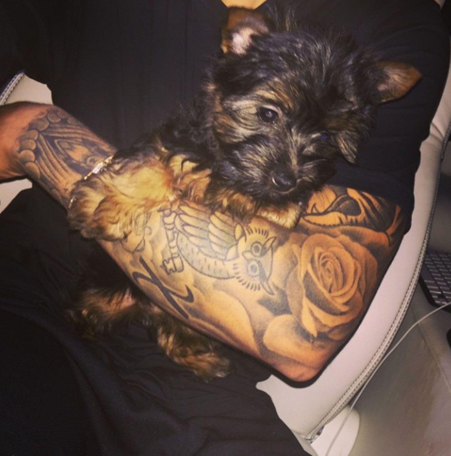 Justin Bieber oma uue koera Estheriga
