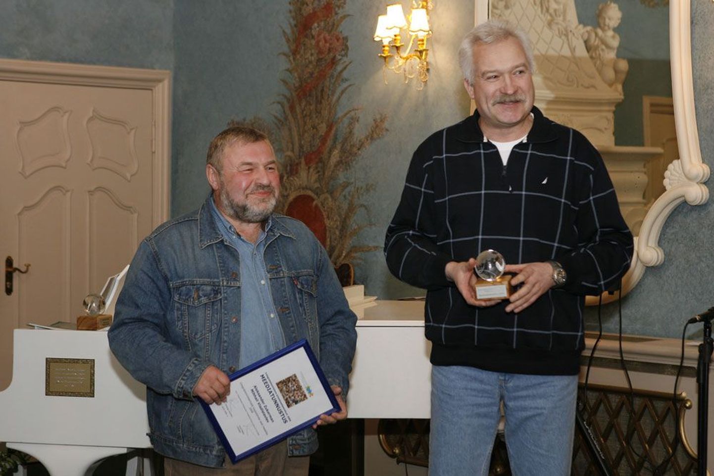 Aleksandr Zukerman (vasakul) ja Mihhail Vladislavlev.