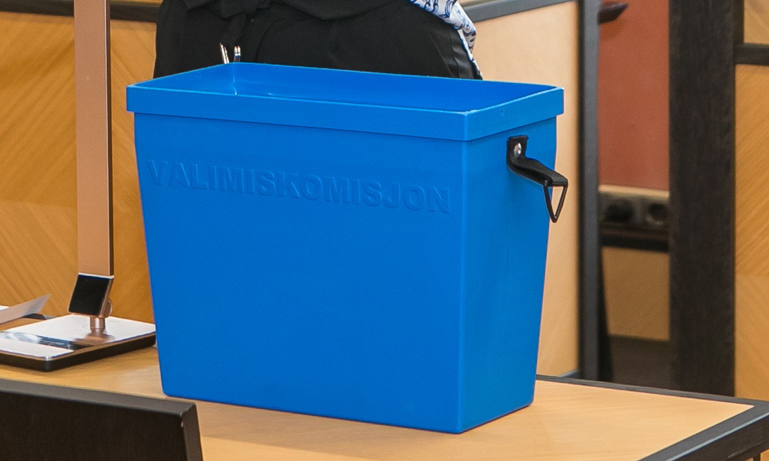 Valimiskomisjoni valimiskast.