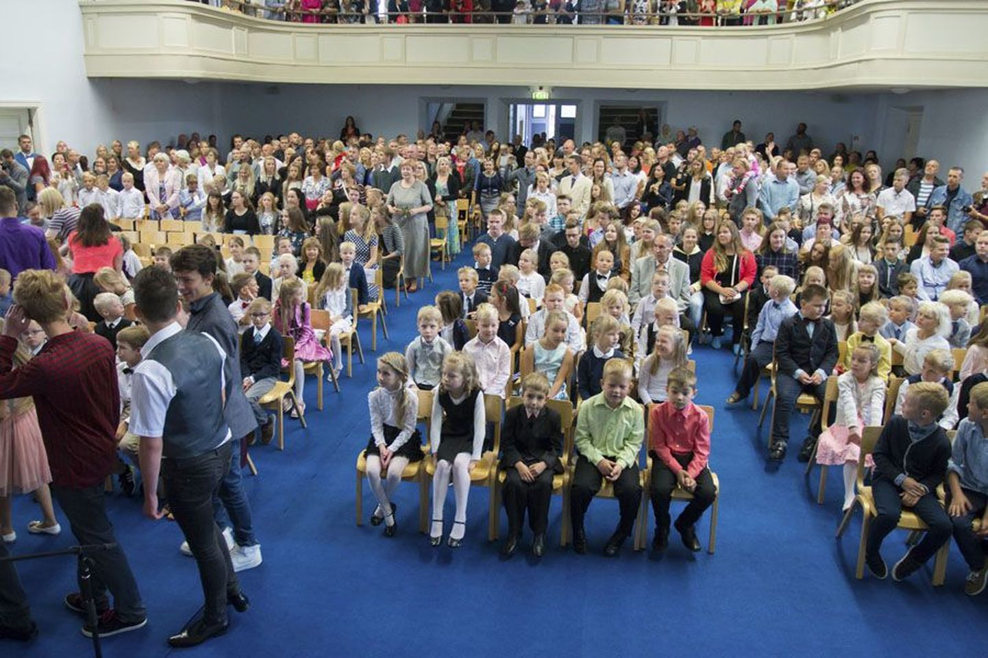 Viljandimaa kõige populaarsemas, Kesklinna koolis alustas sel aastal haridusteed täpselt sada last.